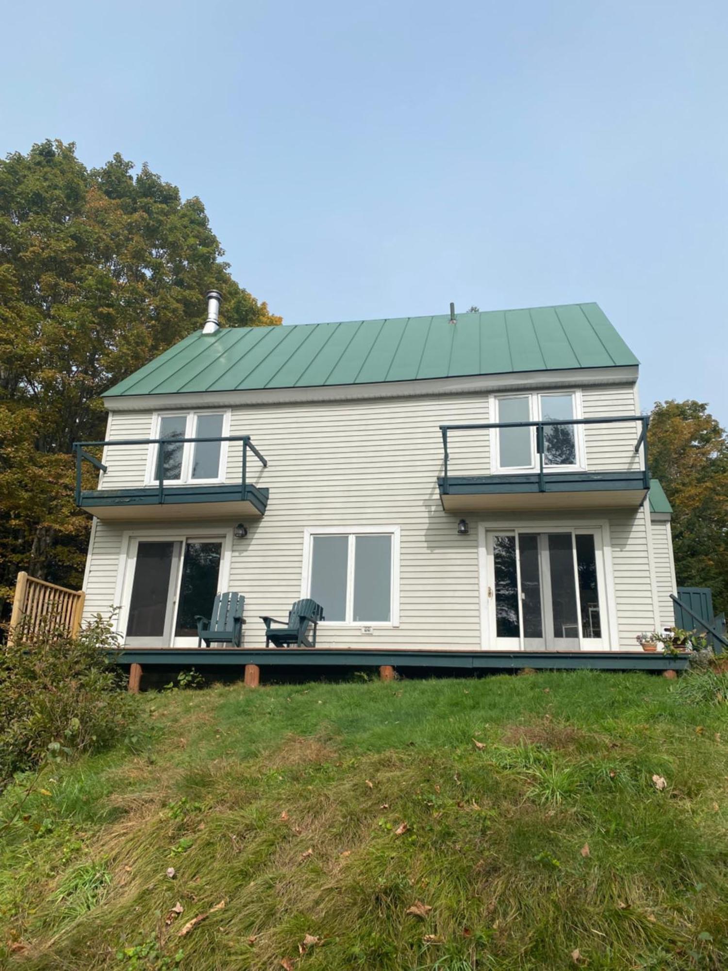 Craftsbury Farmhouse Exterior foto