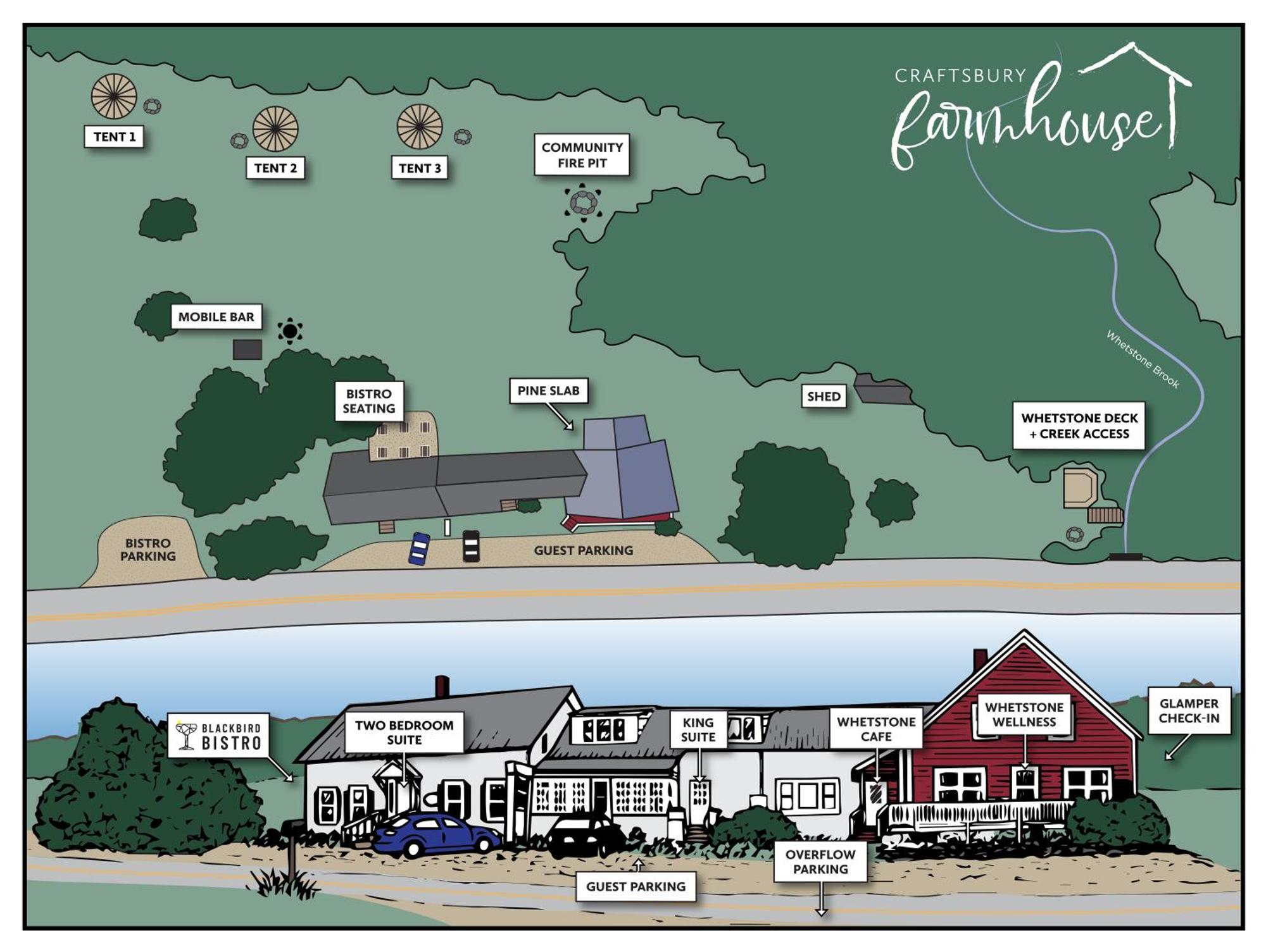 Craftsbury Farmhouse Exterior foto